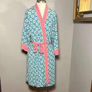 Matilda Jane Small Enchanted Garden Lounge-Around Daisy Print Robe